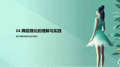 舞蹈美学解读PPT模板