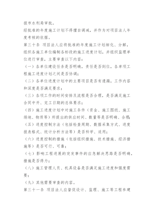 项目法人安全生产规章制度.docx