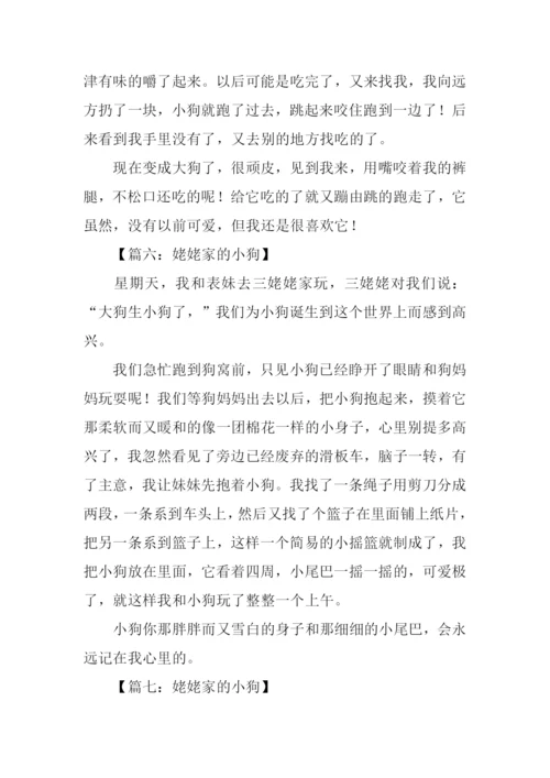 姥姥家的小狗作文300字.docx