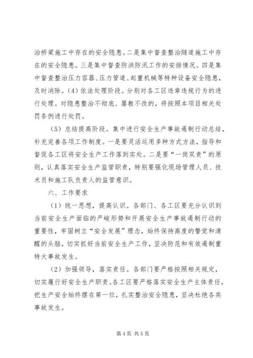 学校安全生产事故遏制行动汇报 (3).docx