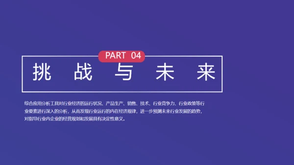 行业运营调查数据分析报告通用PPT模板