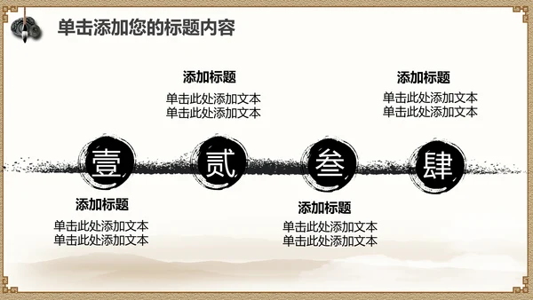 经典水墨文化国学论语文化PPT道德讲堂