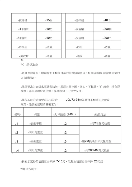 某隧道涂装工程施工组织