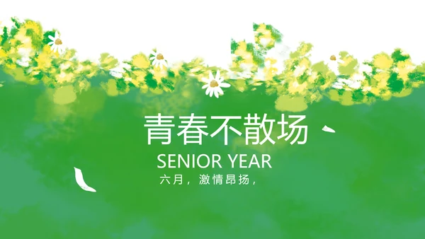 致青春毕业季青春毕业纪念册PPT