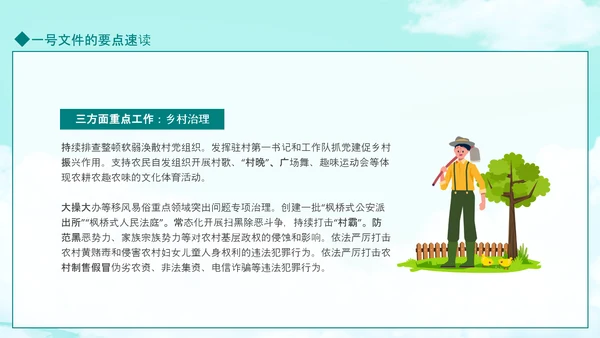 国务院全面推进乡村振兴PPT模板