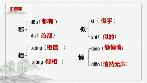 【学霸提优】统编版语文四上（ 第五单元重难点梳理复习）（课件）