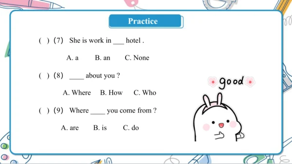 Unit 4 Where do you work ? Lesson 19- Lesson 20 课件