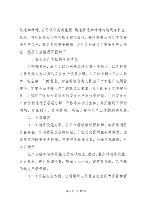 安全自查报告（干货7篇） (2).docx