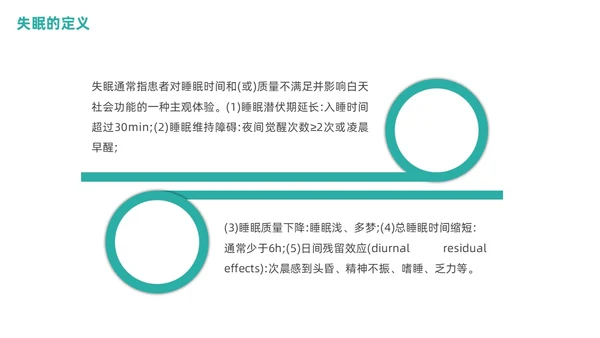 老年人睡眠障碍商务PPT健康宣讲