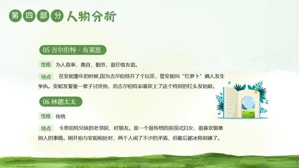 绿山墙的安妮阅读分享读书会PPT课件读书分享