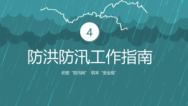 防洪防汛安全教育知识培训PPT课件