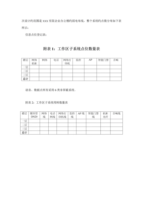 弱电施工方案.docx