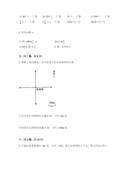 冀教版小升初数学模拟试题及参考答案（达标题）.docx
