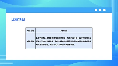 蓝色科技风公司运动会活动策划PPT模板
