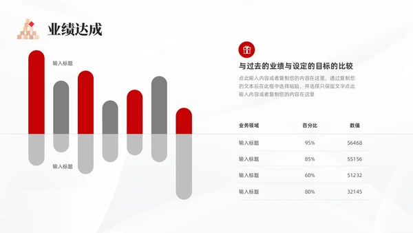 简约述职报告个人述职工作总结半年汇报商务通用PPT模板