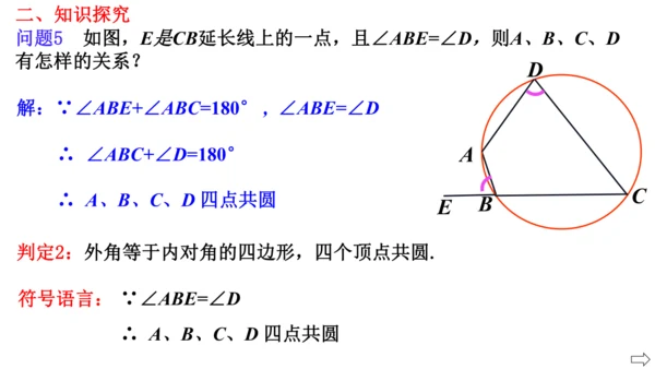 人教版第二十四章数学活动 探究四点共圆的条件  课件（共16张PPT）