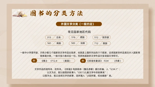 彩色简约卡通中小学校图书馆管理员业务培训PPT模版