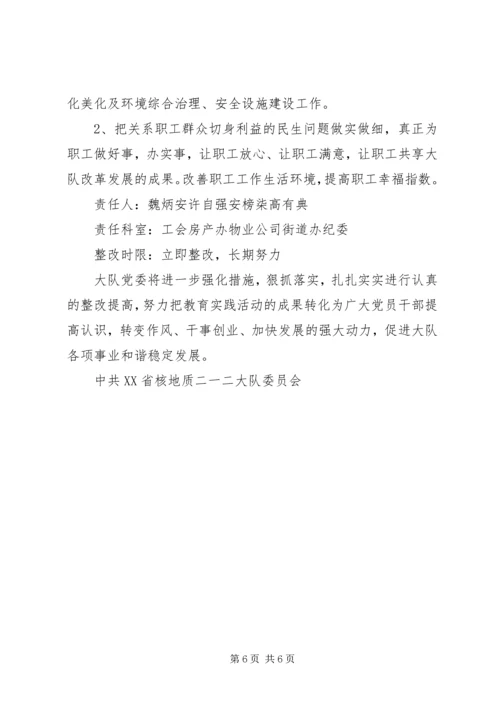 党的群众路线教育实践活动整改落实方案2.docx