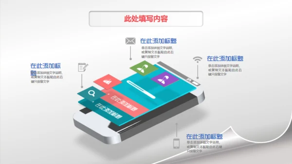 微立体高端商务工作汇报通用PPT模板