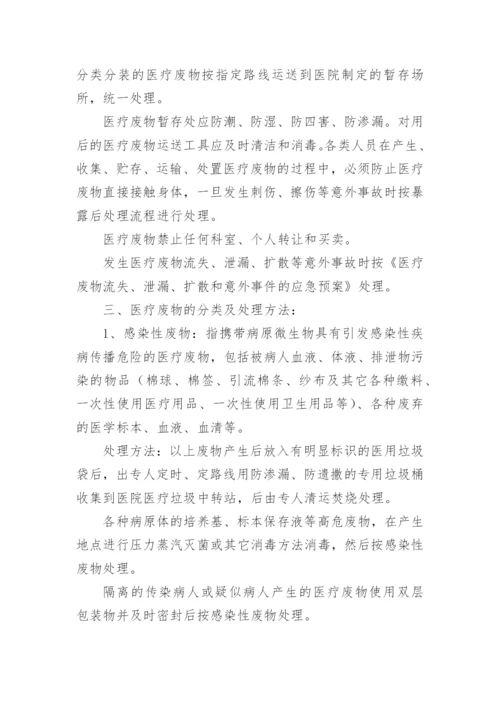 医疗废物管理应急预案.docx