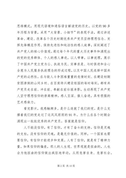 学习信仰心得体会.docx