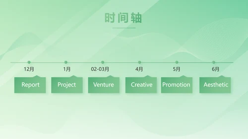 绿色大气医疗公司宣传年终工作总结动态PPT