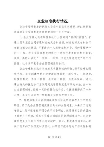 企业制度执行情况.docx