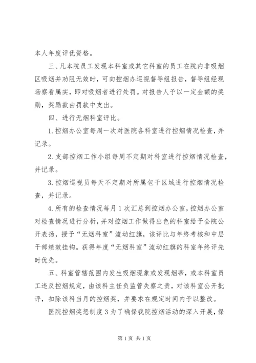 医院控烟奖惩制度 (2).docx