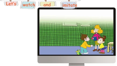 Module1Unit 1 She's a nice teacher 课件(共28张PPT)