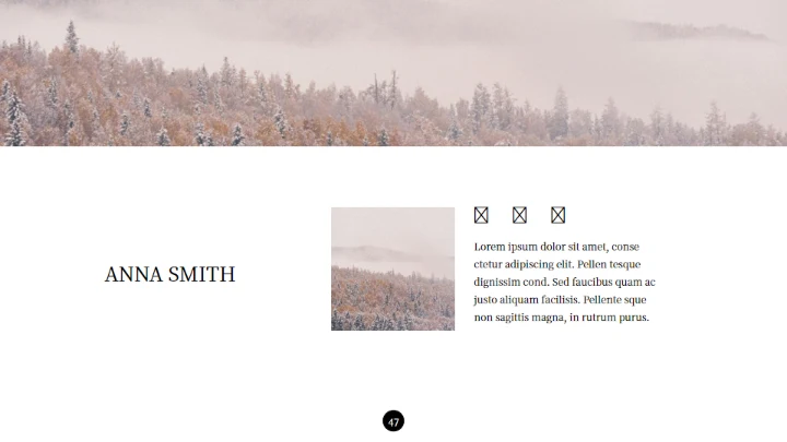 京城故宫冬季旅游画册通用PPT模板