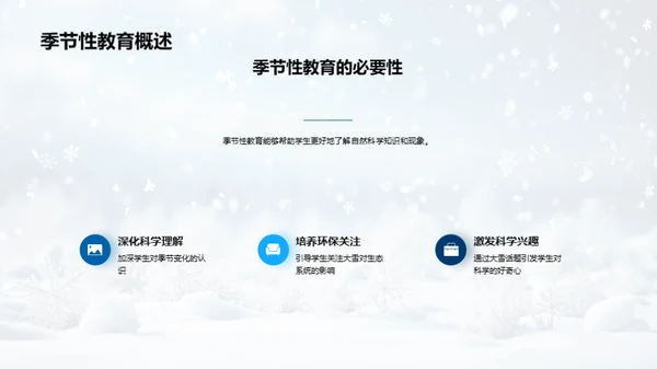 雪季科教启示录