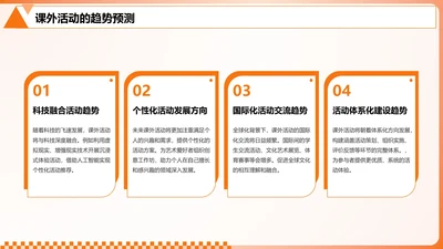 渐变风纯文字PPT列表