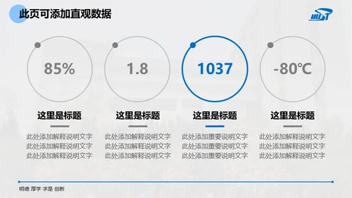 大学毕业课题论文开题答辩通用PPT模板