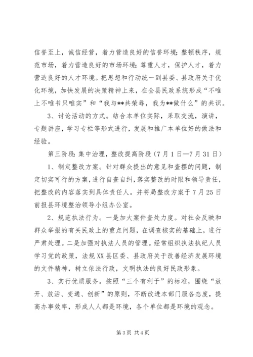 集中整治经济发展环境活动实施方案.docx