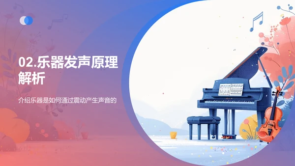 乐器世界探秘PPT模板