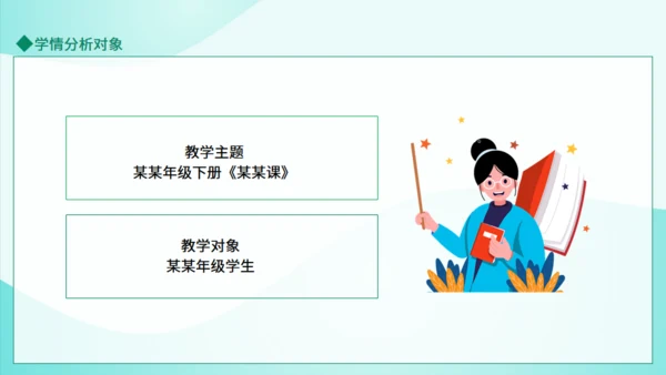 AI技术支持的学情分析动态通用PPT模板