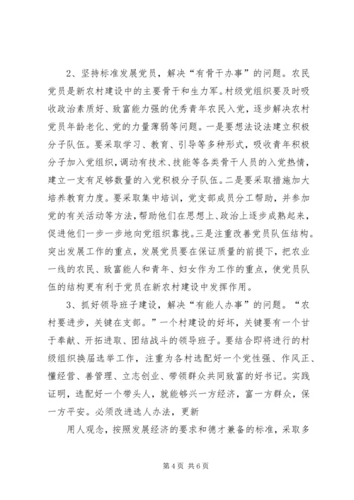 昌图=调研报告加强村级党组织建设的实践与思考5篇 (3).docx