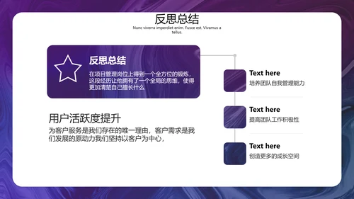 IT产品经理述职报告PPT模板