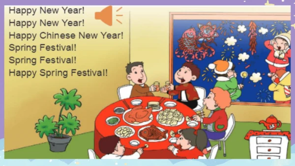 Module 10 Unit 1 We have a big family dinner. 课件(共