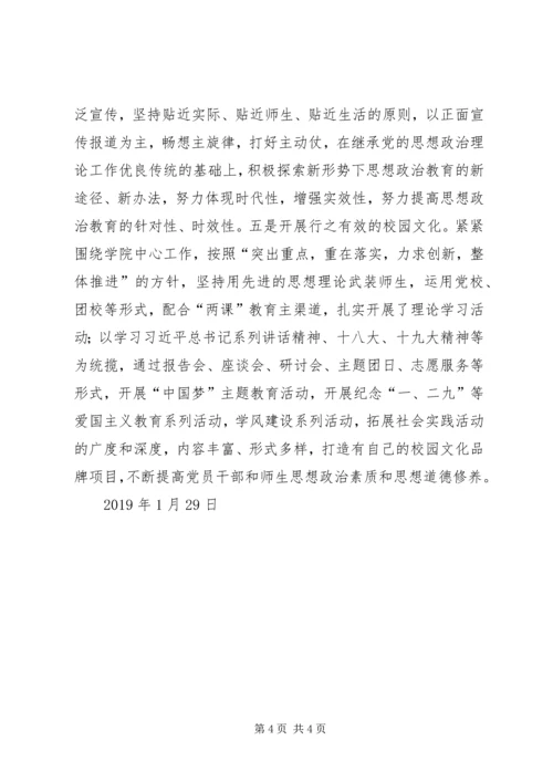 学校党风廉政建设自查报告.docx