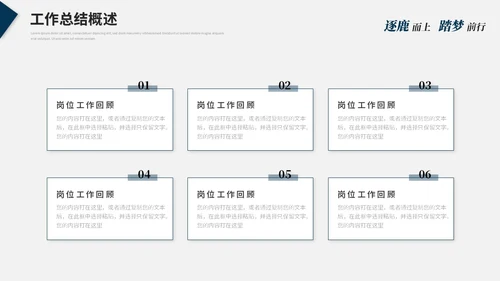 蓝色简约大气线条几何年度工作总结工作汇报述职报告ppt模板