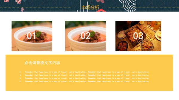 日式韩国料理餐厅寿局美食浮世绘通用PPT模板