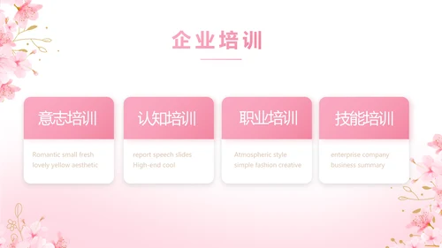 粉色唯美化妆品产品介绍动态PPT模板