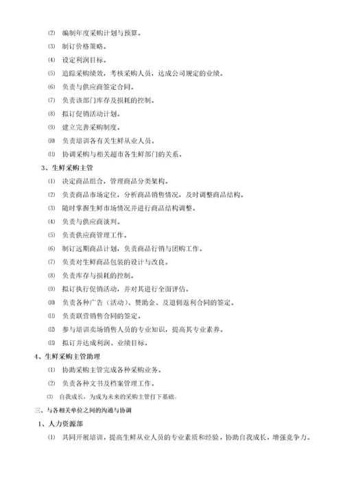 超市管理--超市生鲜管理手册.docx
