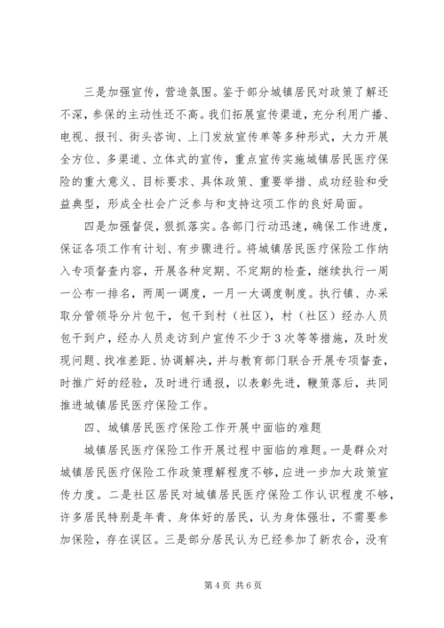 人保局医疗保险工作汇报.docx
