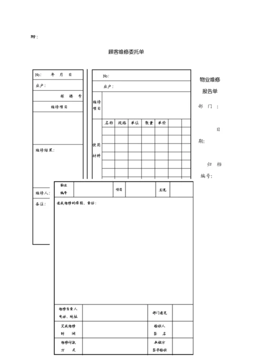 物业管理业户服务标准手册.docx