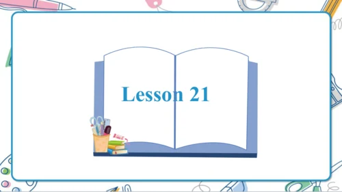 Unit 4  Where do you work Lesson 21- Lesson 22 课件（