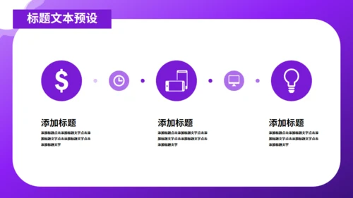 紫色科技AI人工智能商业计划书通用PPT模板