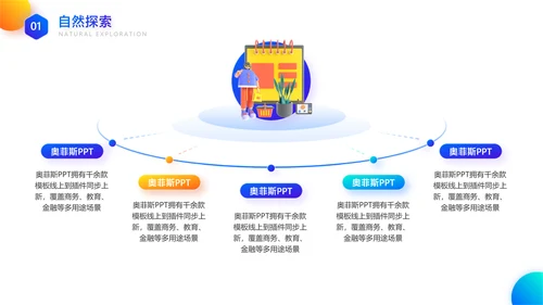 白色3D风社团户外活动策划方案展示