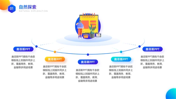 白色3D风社团户外活动策划方案展示